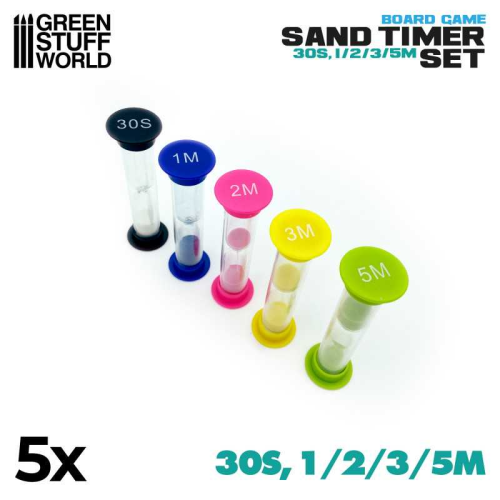 Песочные часы GSW Sand timers (набор из 5 шт.)