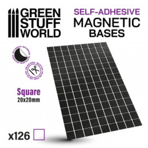 Гибкие магниты GSW 20x20 мм