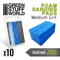 Шлифовальная губка GSW Foam Sanding Pads — зернистость #1200 (упаковка по 10 шт.)