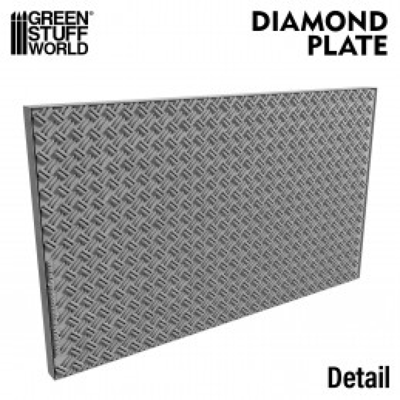 Текстурний валик GSW Diamond plate Rolling Pin