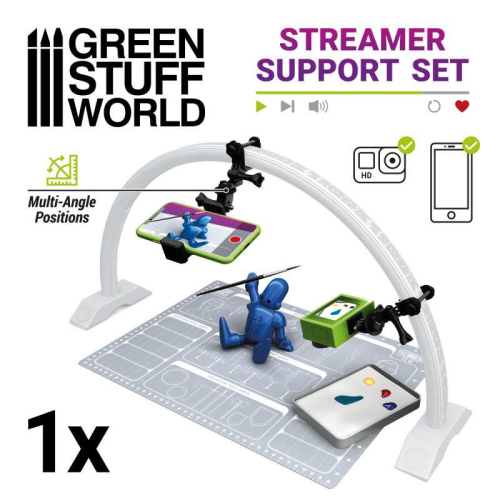 Крепление для камеры и аксессуаров Green Stuff World Streamer Support Set для светодиодной лампы Arch