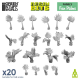 3D-фигурки GSW Printed — Plantas FAN PALMS (пальмы)