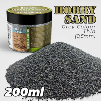 Штучний пісок GSW Thin Sand - Dark Grey Colour (200ml)