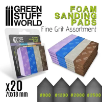Шлифовальные подушечки Foam Sanding Pads (упаковка по 20 шт.)