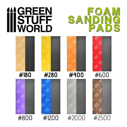 Шлифовальные подушечки Foam Sanding Pads (упаковка по 20 шт.)