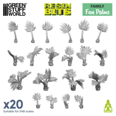 3D-фигурки GSW Printed — Plantas FAN PALMS (пальмы)