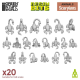 3D-фигурки Green Stuff World Printed Animals SCORPIONS