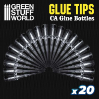 Насадки для точечного нанесения клея Green Stuff World 20x Glue Tips