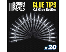 Насадки для точкового нанесення клею Green Stuff World 20x Glue Tips