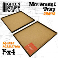 Лоток GSW Movement Trays 25mm Square Formation 5×4