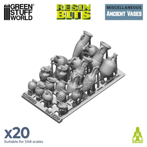 3D-фигурки GSW Printed — Ancient Vases (вазы)