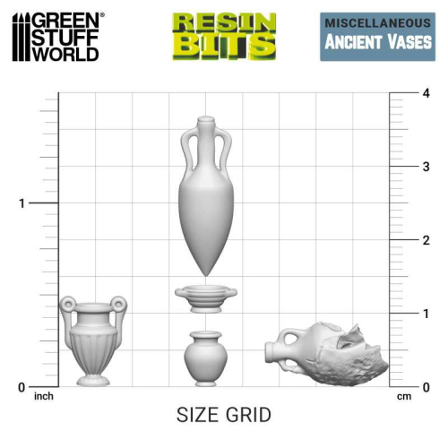 3D-фигурки GSW Printed — Ancient Vases (вазы)