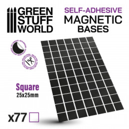 Магніти гнучкі GSW - 25x25mm