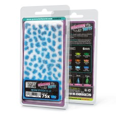 Пучки трави Tufts 6mm - NEON STITCH BLUE