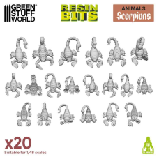 3D-фигурки Green Stuff World Printed Animals SCORPIONS