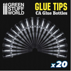 Насадки для точечного нанесения клея Green Stuff World 20x Glue Tips