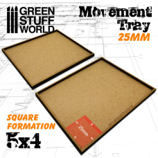 Лоток GSW Movement Trays, квадратная расстановка 25 мм, 5×4
