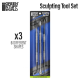 Набор инструментов Green Stuff World Sculpting Tools SETx3