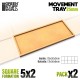 Лоток GSW Movement Trays, квадратная формация 25 мм, 5×2