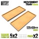 Лоток GSW Movement Trays, квадратная формация 25 мм, 5×2