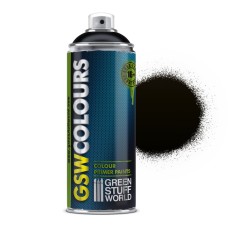 Аерозольна фарба Matt Black Spray Paint Primer 400ml