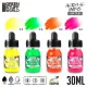 Набор красок GSW Acrylic Links Set — Fluor (х4)
