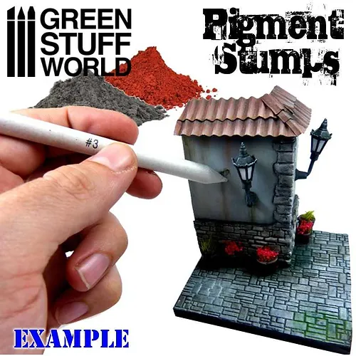 Бумажные растушки GSW Blending Stumps Set — упаковка из 8 шт.