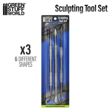 Набір інструментів Green Stuff World Sculpting Tools SETx3