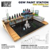 Станція для малювання Green Stuff World Paint Station with Cutting Mat