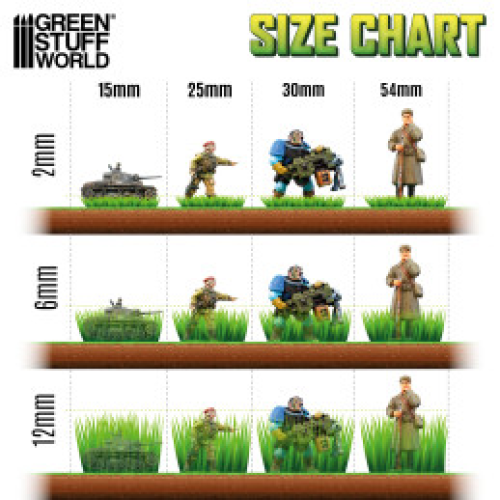 Трава для моделювання SFG Grass TUFTs XXL Коричнева 2mm Burnt