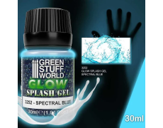 Фарба-гель GSW Splash Gel Glow - Spectral Aqua Turquoise 30ml