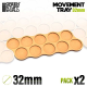 Лотки GSW Movement Trays 32 мм для стрельбы в ближнем бою, 10 шт., SLIM-FIT