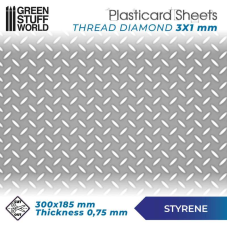 Текстурні листи GSW Styrene Diamond sheet