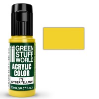 Акриловая краска CYBER YELLOW