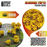 Blossom Tufts — YELLOW (Искусственная трава для моделирования)