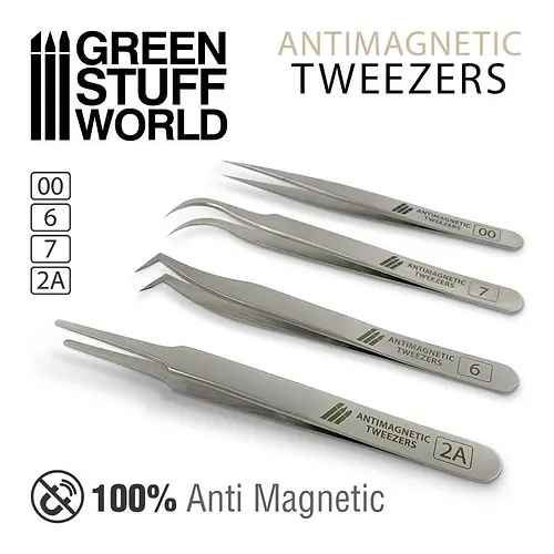 Набор пинцетов GSW Anti-Magnetic Tweezers — Setx4
