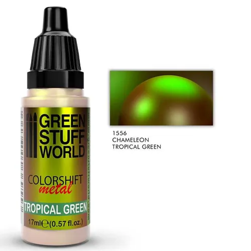 Colorshift TROPICAL GREEN 17ml (Фарба хамелеон зелена GSW)