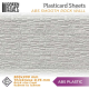 Текстурированный лист GSW Plancha Plasticard — ABS Smooth Rock Wall