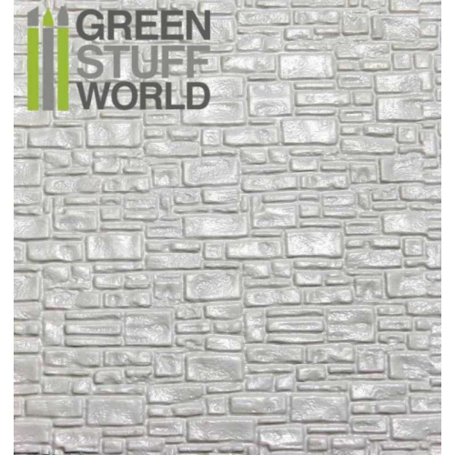 Текстурированный лист GSW Plancha Plasticard — ABS Smooth Rock Wall