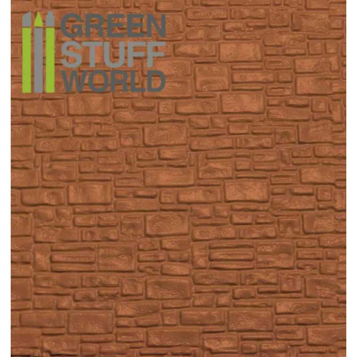 Текстурированный лист GSW Plancha Plasticard — ABS Smooth Rock Wall