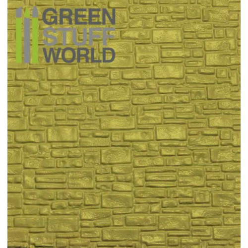 Текстурированный лист GSW Plancha Plasticard — ABS Smooth Rock Wall