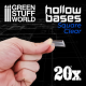 База для мініатюр пластикова GSW 25mm 20шт