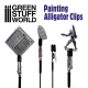 Зажим GSW Painting alligator Clips — упаковка по 20 шт.