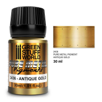 ANTIQUE GOLD pigments 30 мл Сухая акриловая краска «Античное золото»