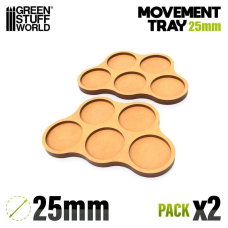Лотки GSW Movement Trays 25 мм для пеших боев, 5 шт., SLIM-FIT
