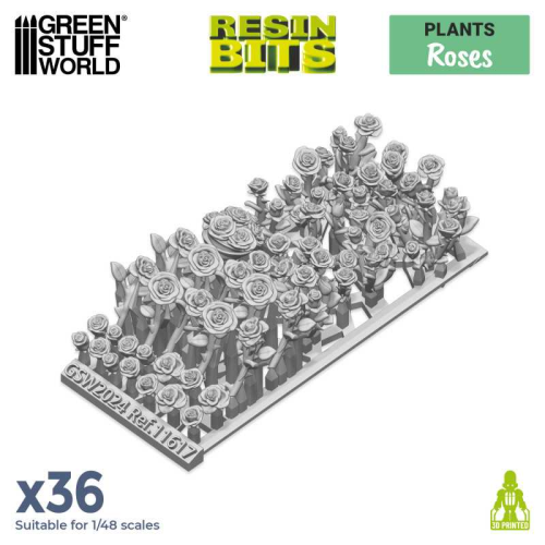 3D-фигурки GSW Plants — Rosas