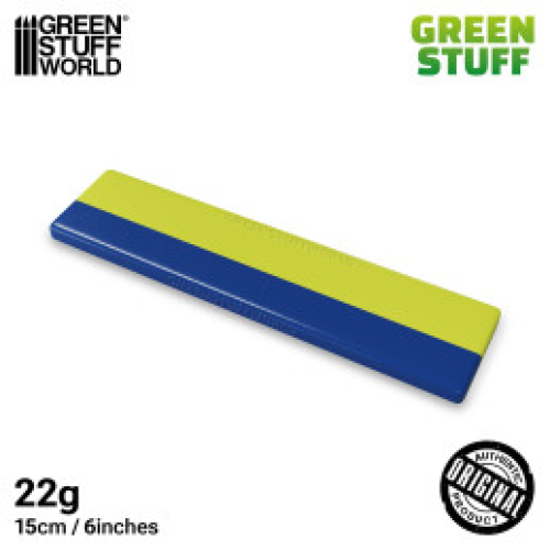 Шпаклівка модельна Green Stuff Kneadatite with GAP 15cm 22g