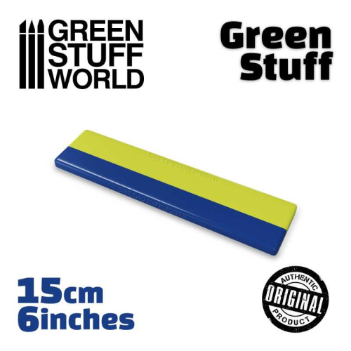 Епоксідна шпаклівка Green Stuff World Green Stuff Kneadatite 6 (15cm)
