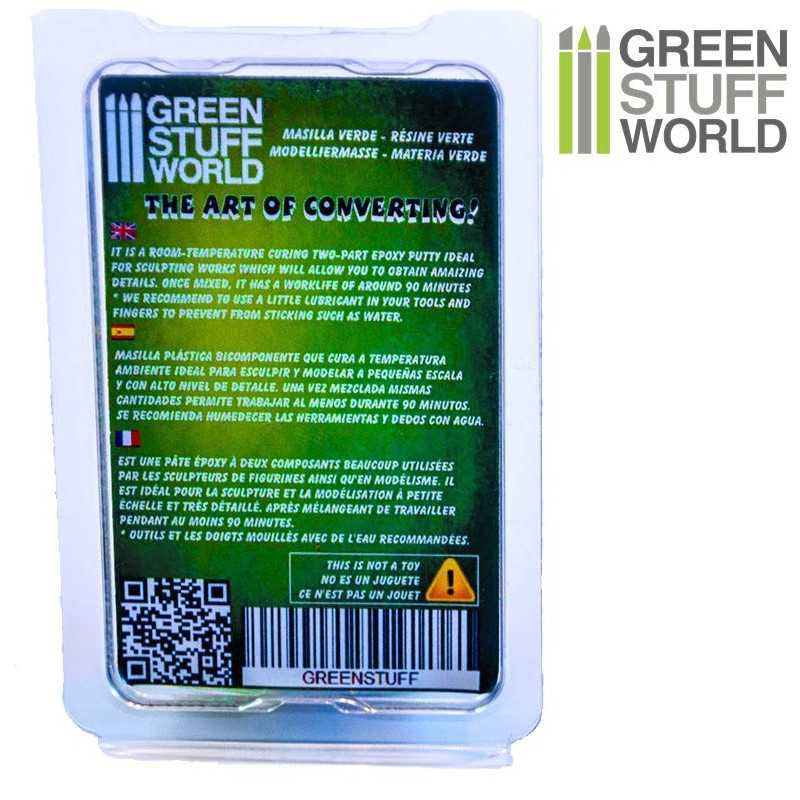 Епоксідна шпаклівка Green Stuff World Green Stuff Kneadatite 6 (15cm)