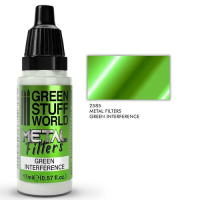 Фарба із металевим блиском GSW Metal Filters - GREEN interference 17ml